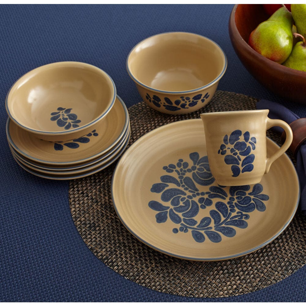 Folk Art Dinnerware Set