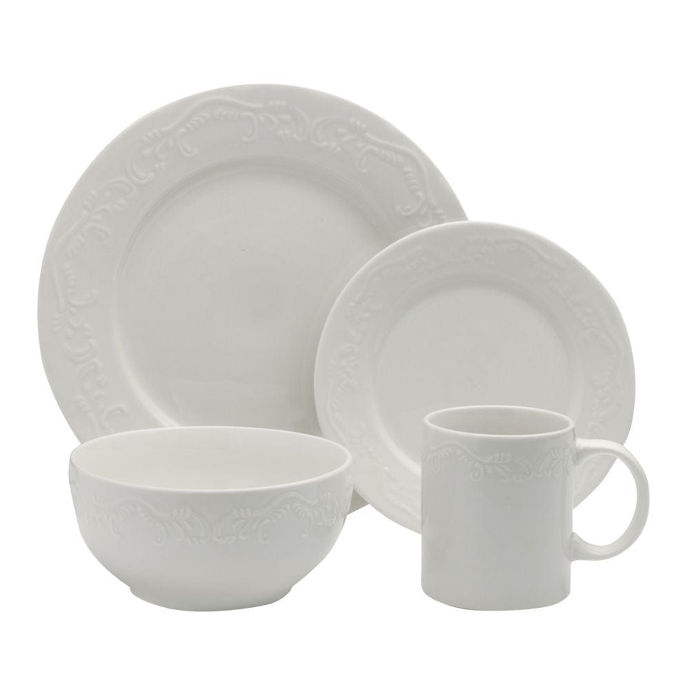 Charlotte 32 Piece Dinnerware Set, Service For 8