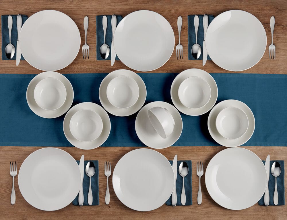 Alexis 18 Piece Dinnerware Set, Service For 6