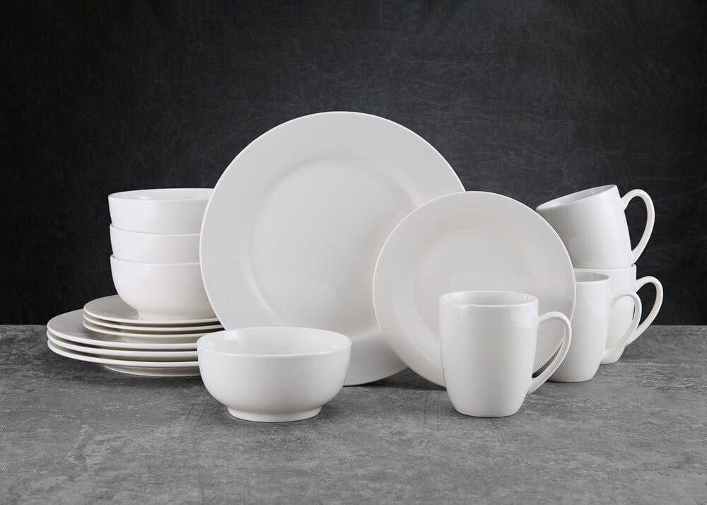 Kendall 16 Piece Dinnerware Set, Service For 4