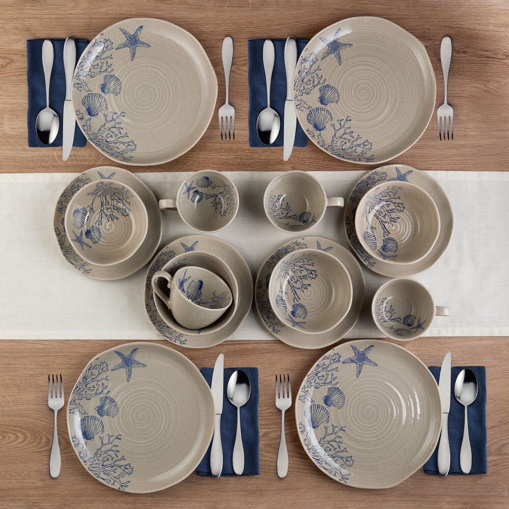 Southport 16 Piece Dinnerware Set, Service For 4