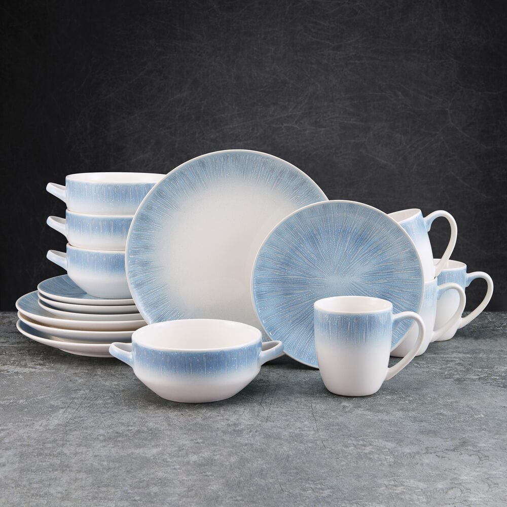 Logan 16 Piece Dinnerware Set, Service For 4