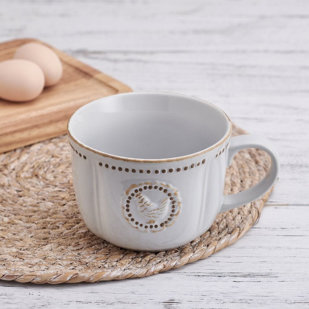 Farmhouse Hen Jumbo Soup Mug