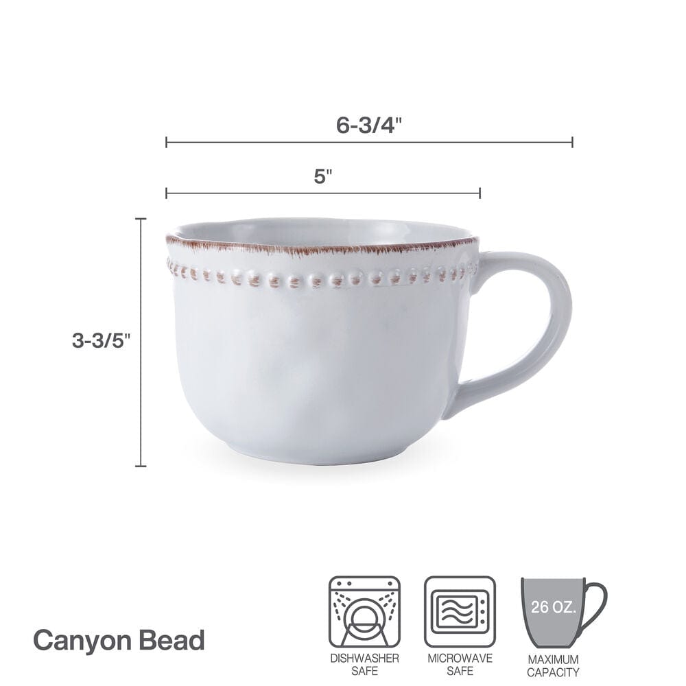 Canyon Bead Jumbo Soup Mug