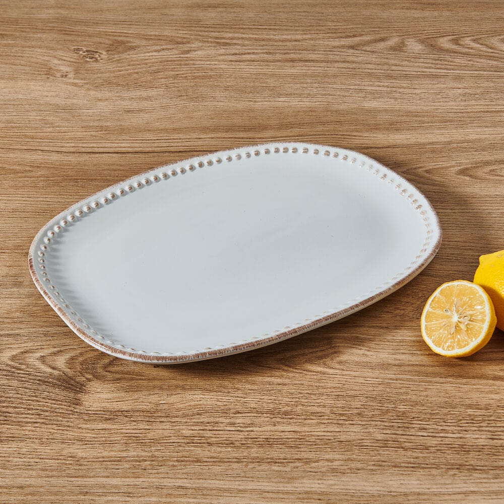 Canyon Bead Rectangular Platter