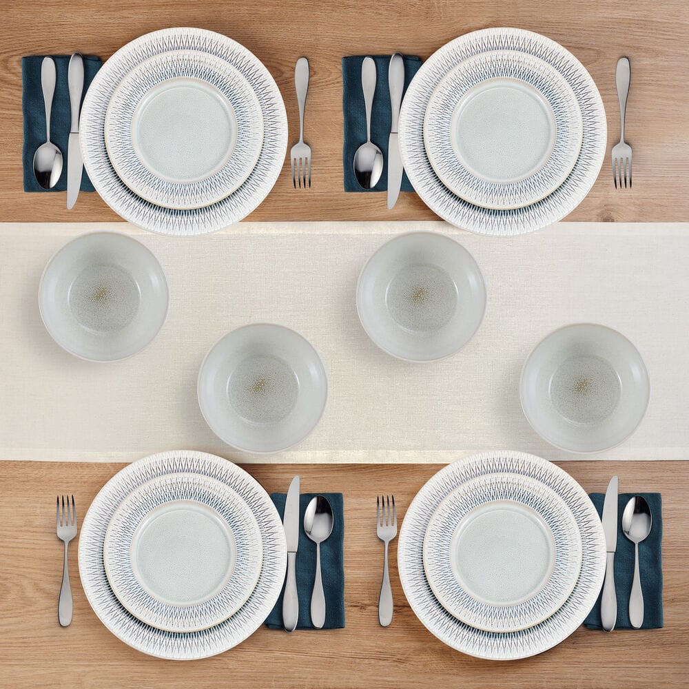 Casey 12 Piece Dinnerware Set, Service For 4