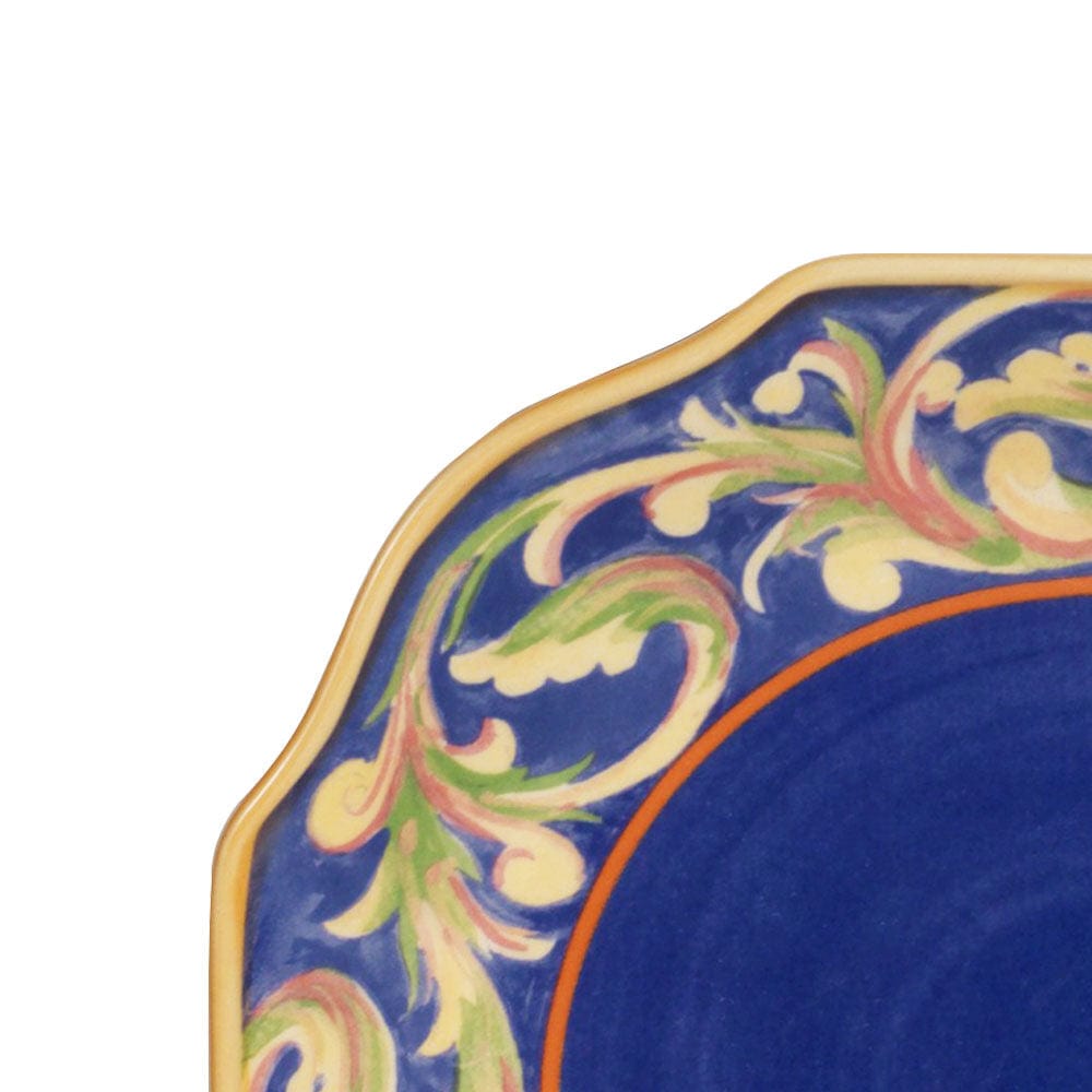 Villa Della Luna Set Of 4 Blue Salad Plates