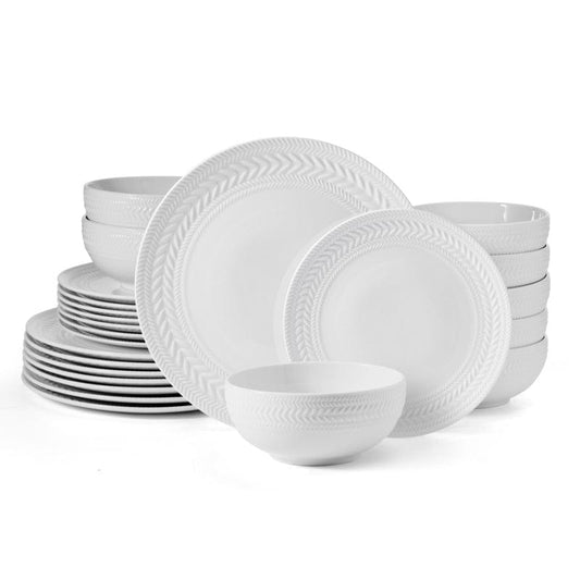 Josephine 24 Piece Dinnerware Set, Service For 8