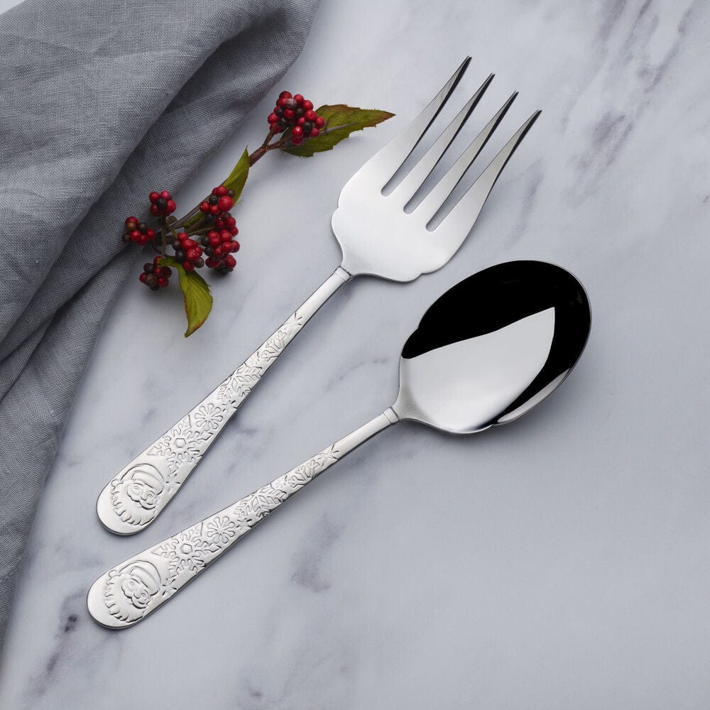 Santa 2 Piece Serving Set