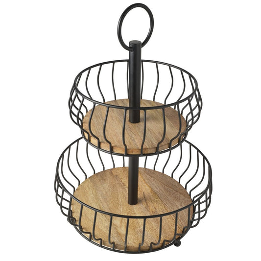 Savannah 2 Tier Fruit Storage Basket