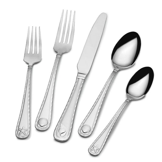 Antigua 20 Piece Flatware Set, Service For 4