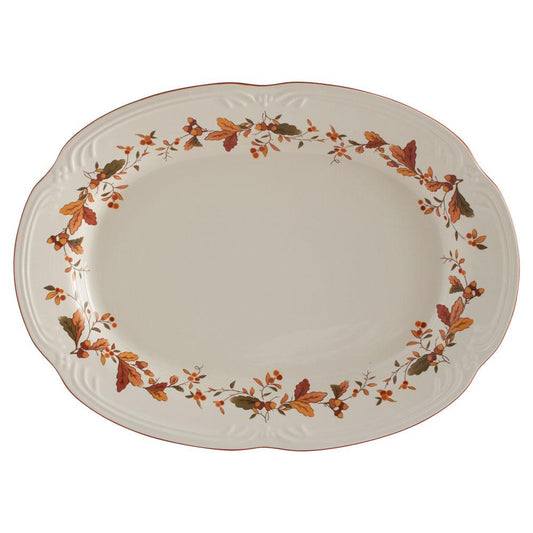 Autumn Berry Oval Platter