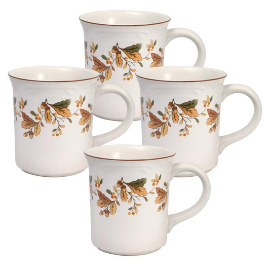 Autumn Berry Set Of 4 Mugs