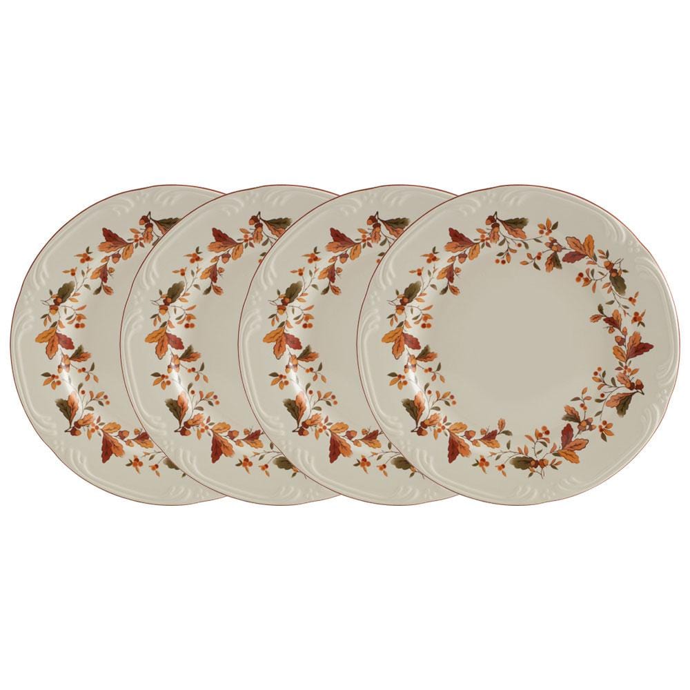 Autumn Berry Set Of 4 Salad Plates