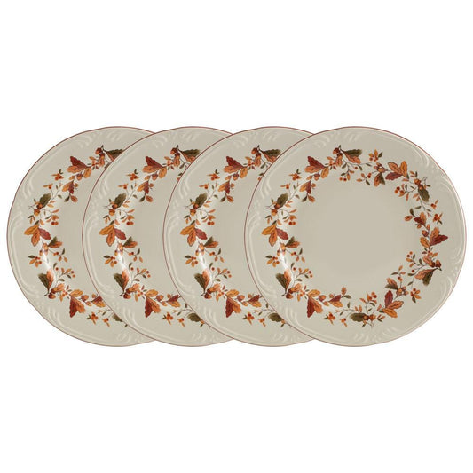 Autumn Berry Set Of 4 Salad Plates