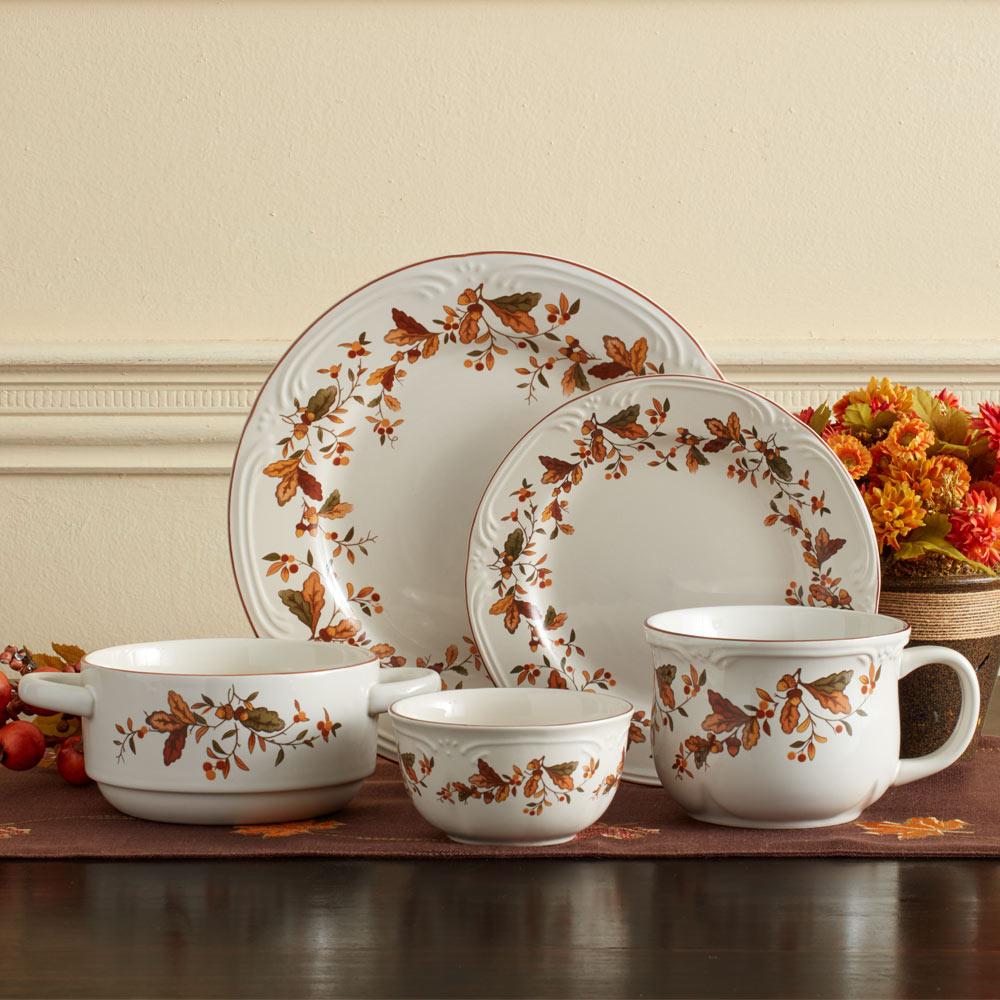 Autumn Berry Set Of 4 Salad Plates