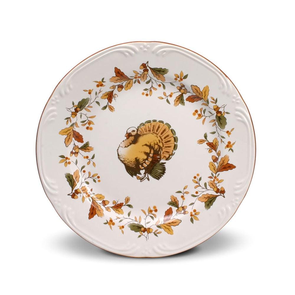 Autumn Berry Set Of 4 Turkey Salad Plates