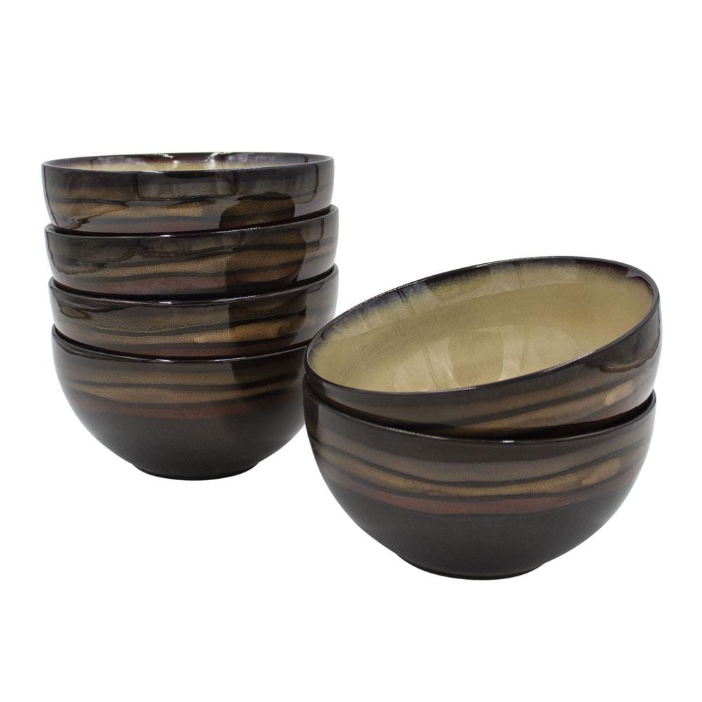 Aztec Set Of 6 Soup Cereal Bowls