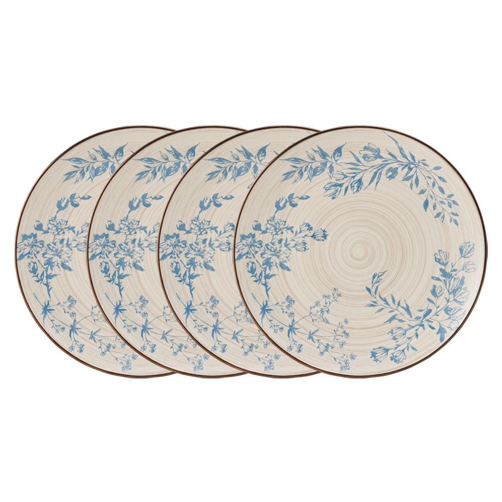 Bella Set Of 4 Dinner Plates