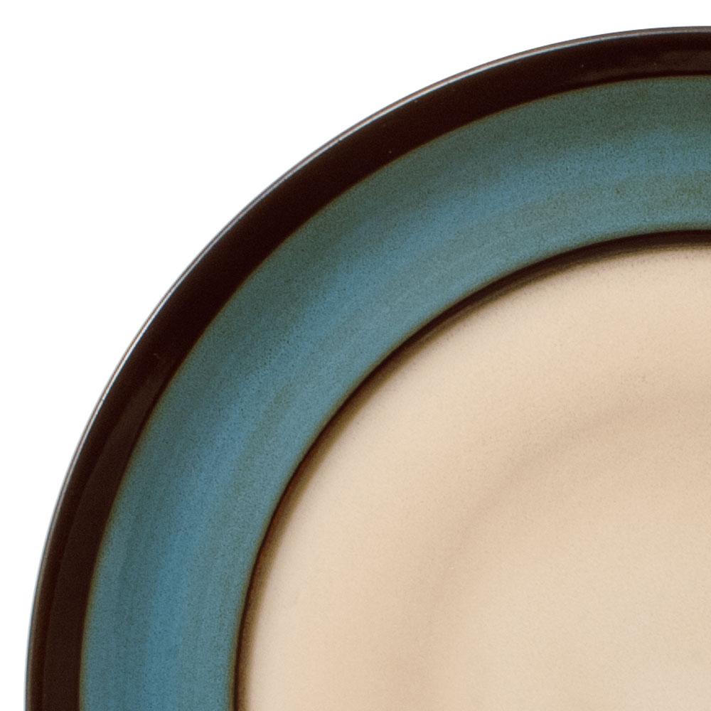 Belmont Round Blue Stalks Service For 8 With Serveware