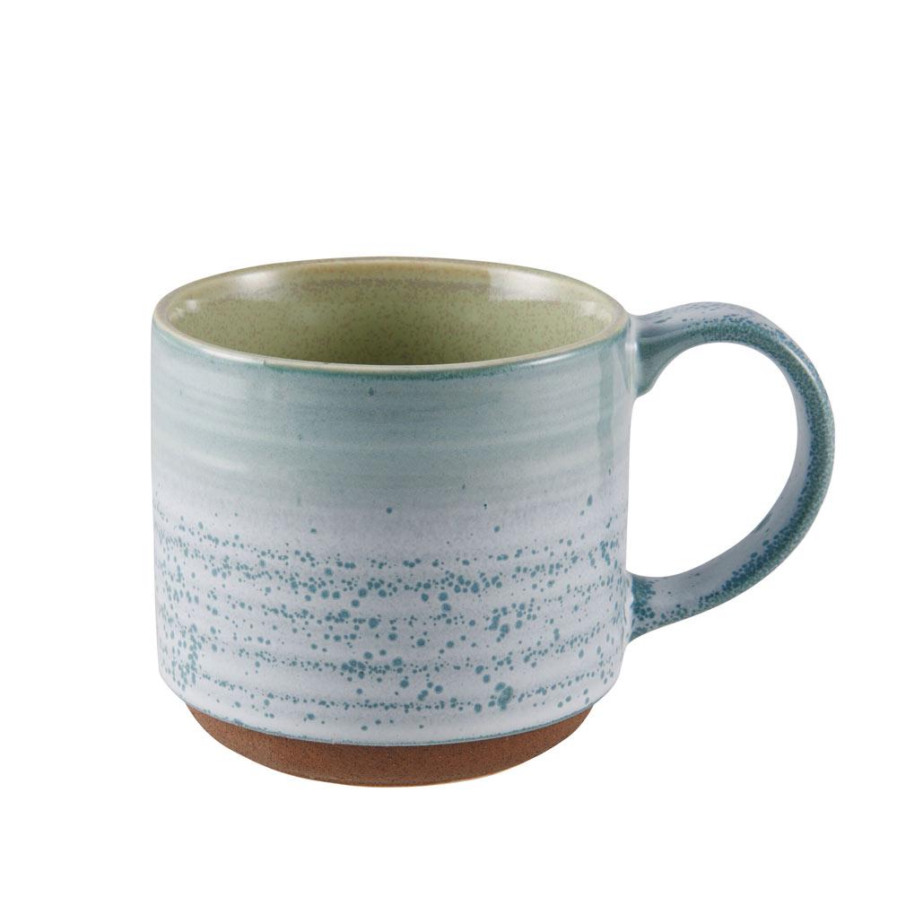 Brushed Set Of 6 Reactive Mugs, Assorted