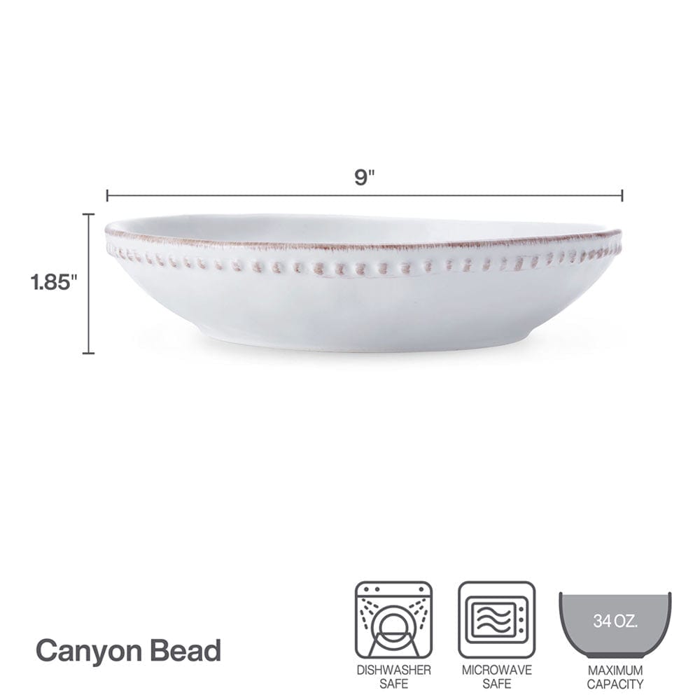 Canyon Bead Pasta Dinner Bowl