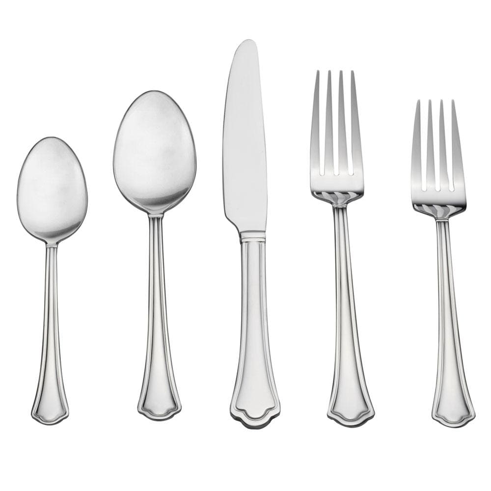 Capri Frost 20 Piece Flatware Set, Service For 4