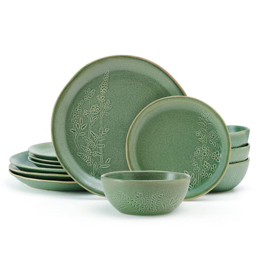 Carrie 12 Piece Dinnerware Set, Service For 4