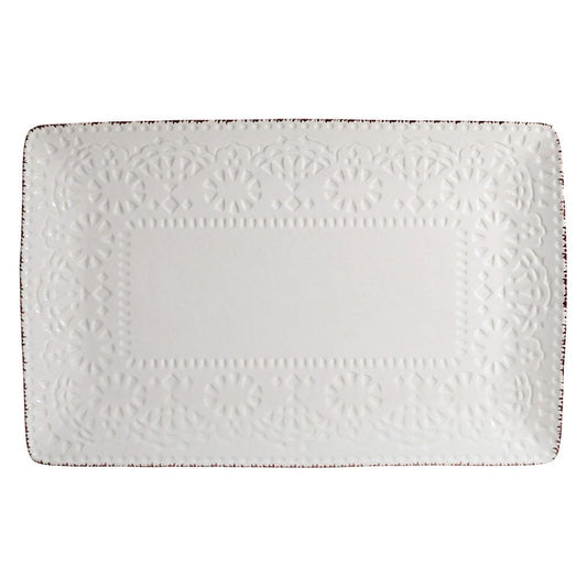 Chateau Cream Rectangular Platter