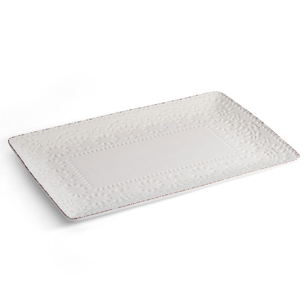 Chateau Cream Rectangular Platter