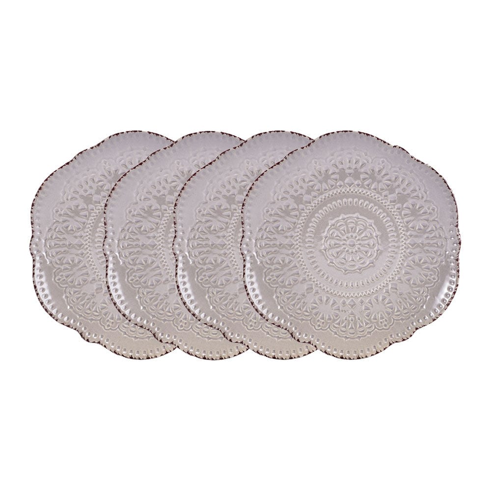 Chateau Smoke Set Of 4 Salad Plates