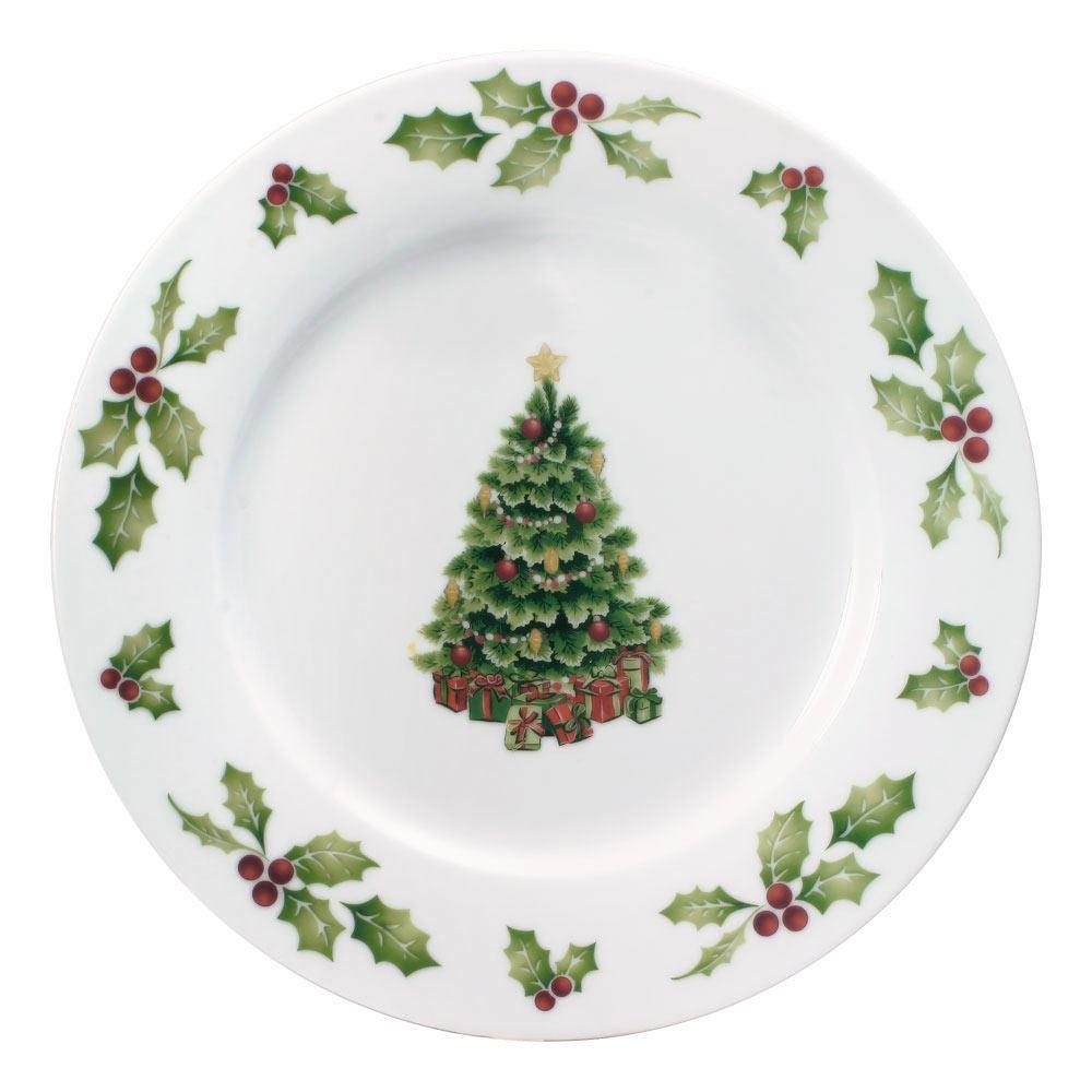 Christmas Day 24 Piece Dinnerware Set, Service For 8