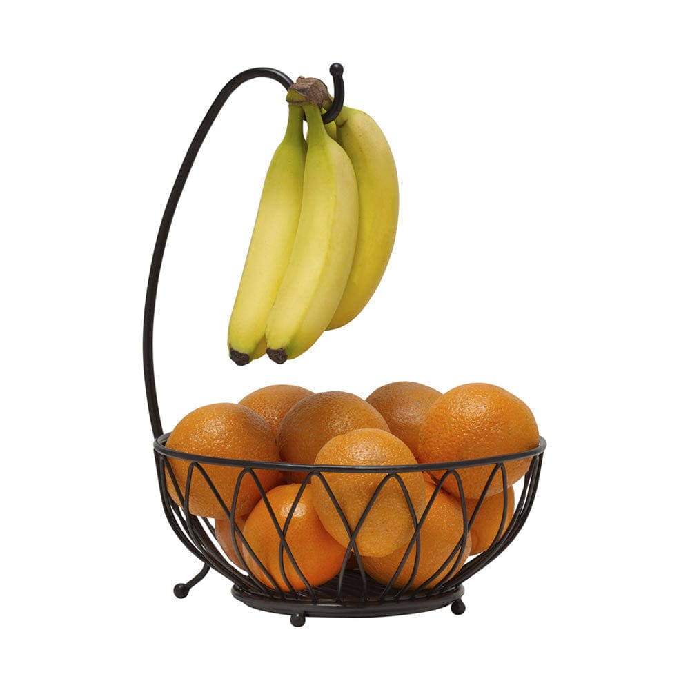 Dahlia Fruit Storage Basket With Banana Hook