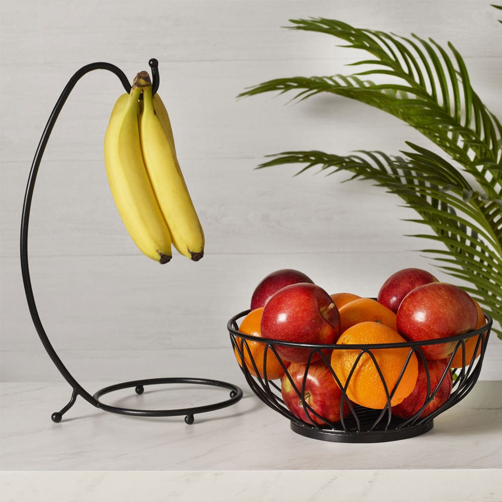 Dahlia Fruit Storage Basket With Banana Hook