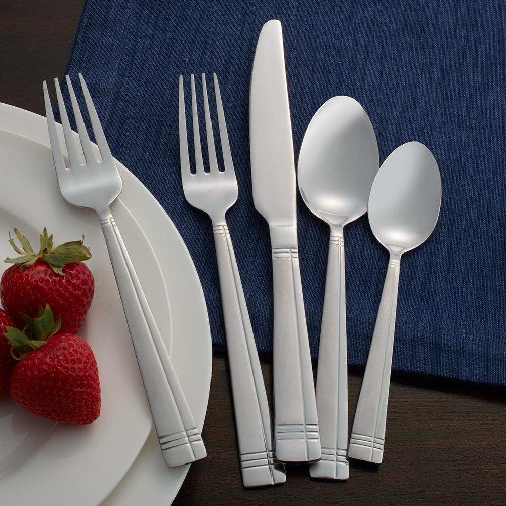 Dawson Frost 20 Piece Flatware Set, Service For 4