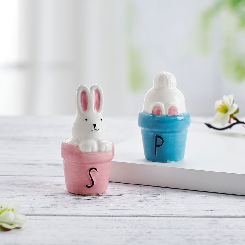 Easter Bunny Salt And Pepper Set