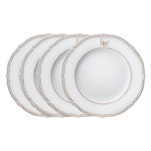 Farmhouse Hen Set Of 4 Dinner Plates