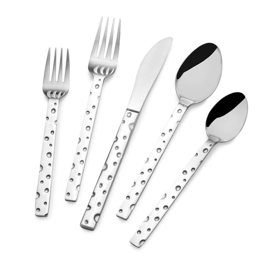 Feta Forged 20 Piece Flatware Set, Service For 4