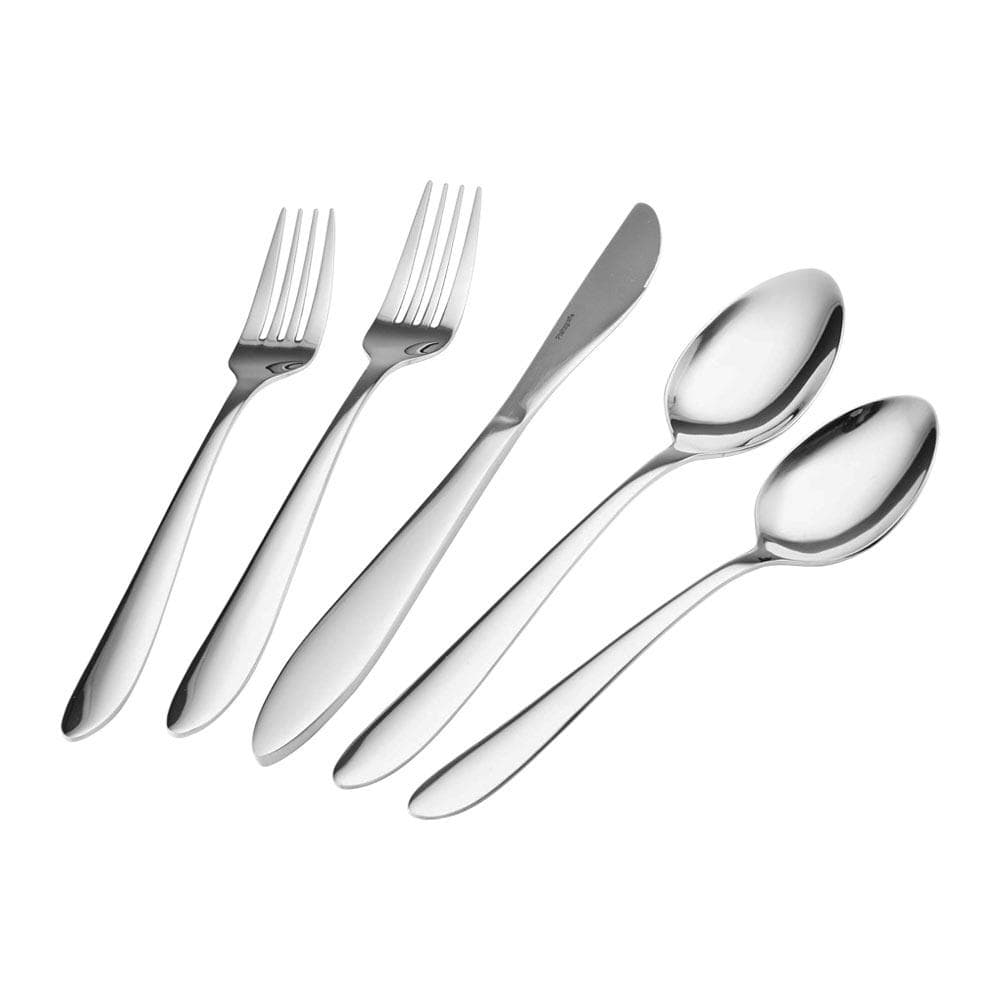 Finn 61 Piece Flatware Set, Service For 8