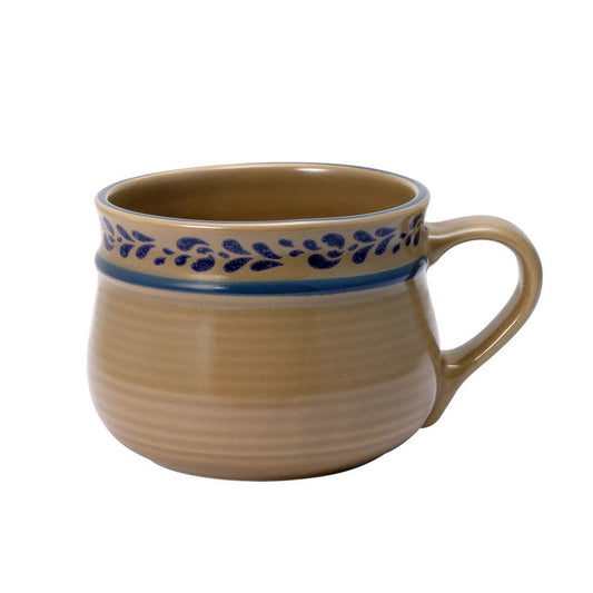 Folk Art Jumbo Soup Mug