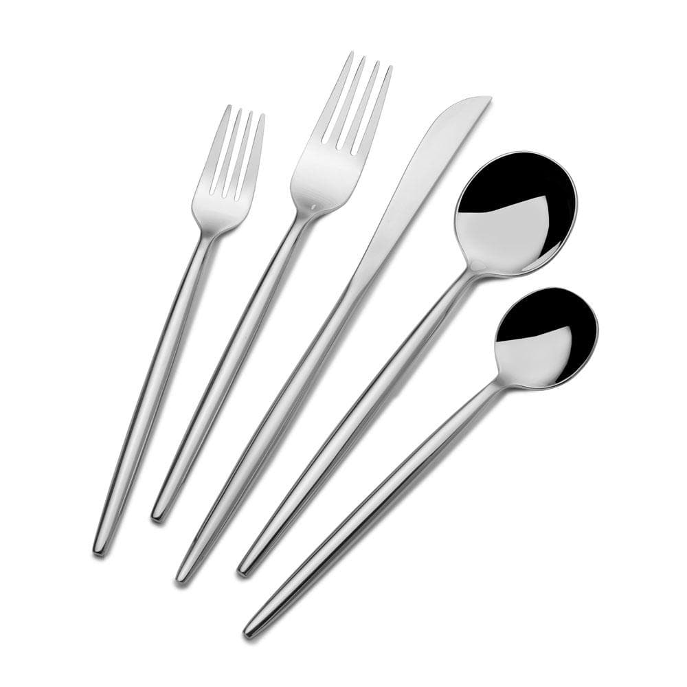 Forged Shea 20 Piece Flatware Set, Service For 4