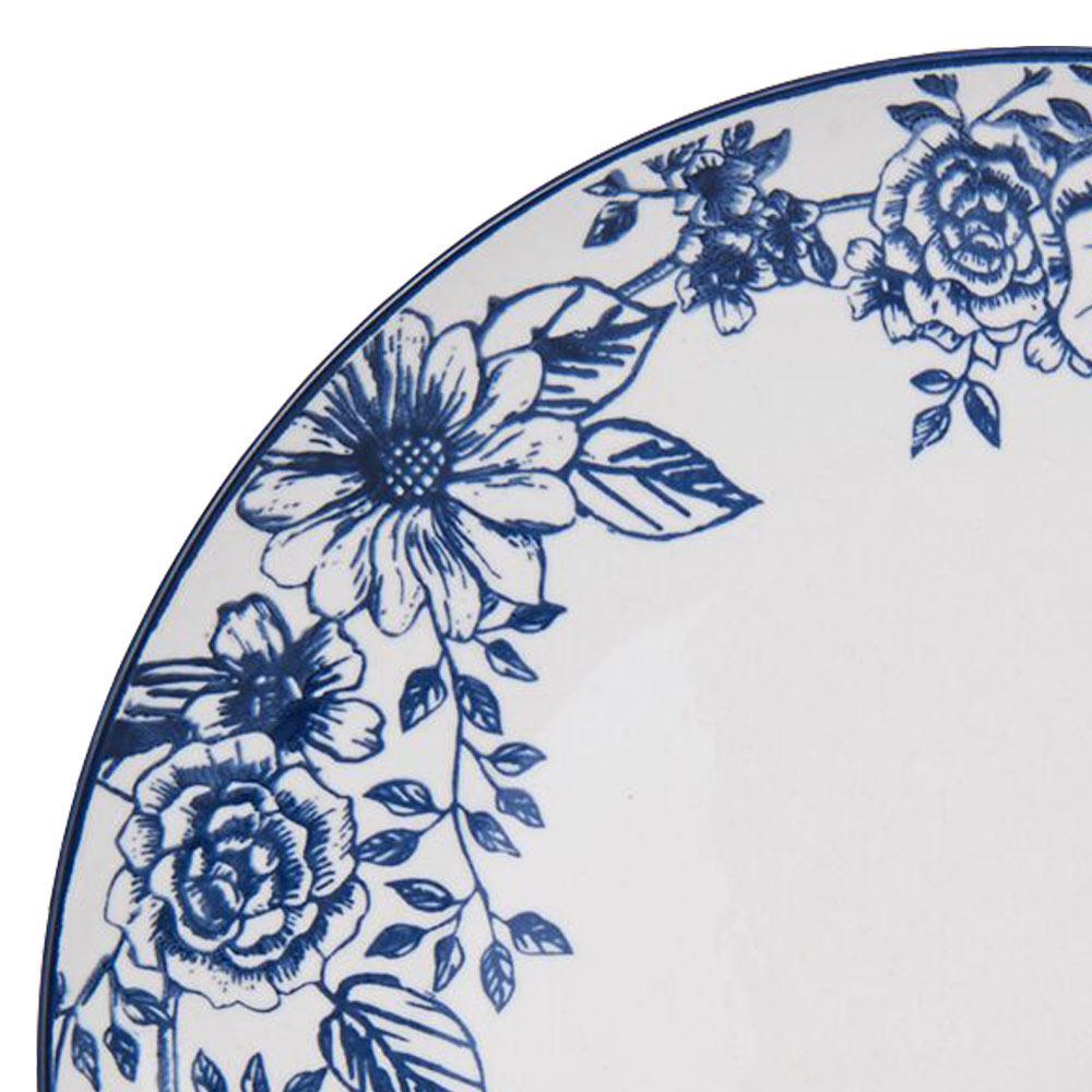 Gabriela Blue Set Of 4 Dinner Plates