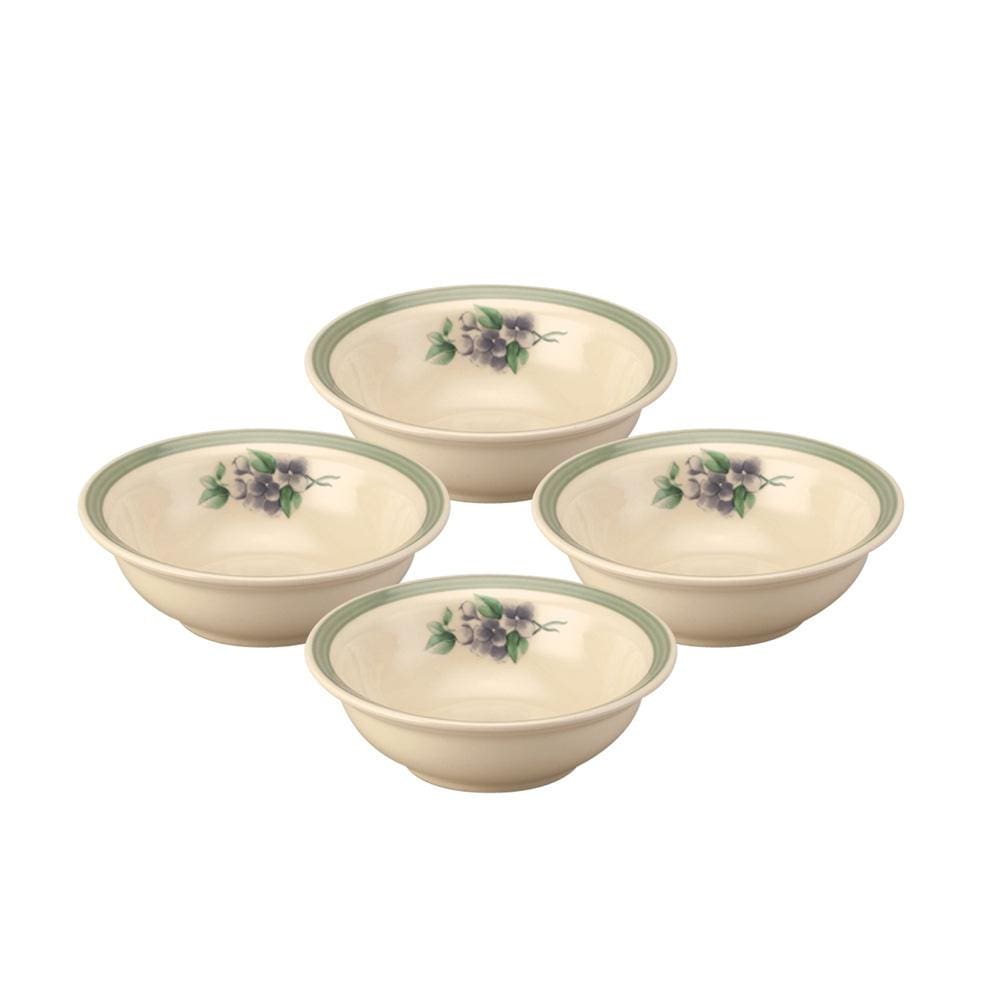 Garden Party Set Of 4 Soup Cereal Bowls