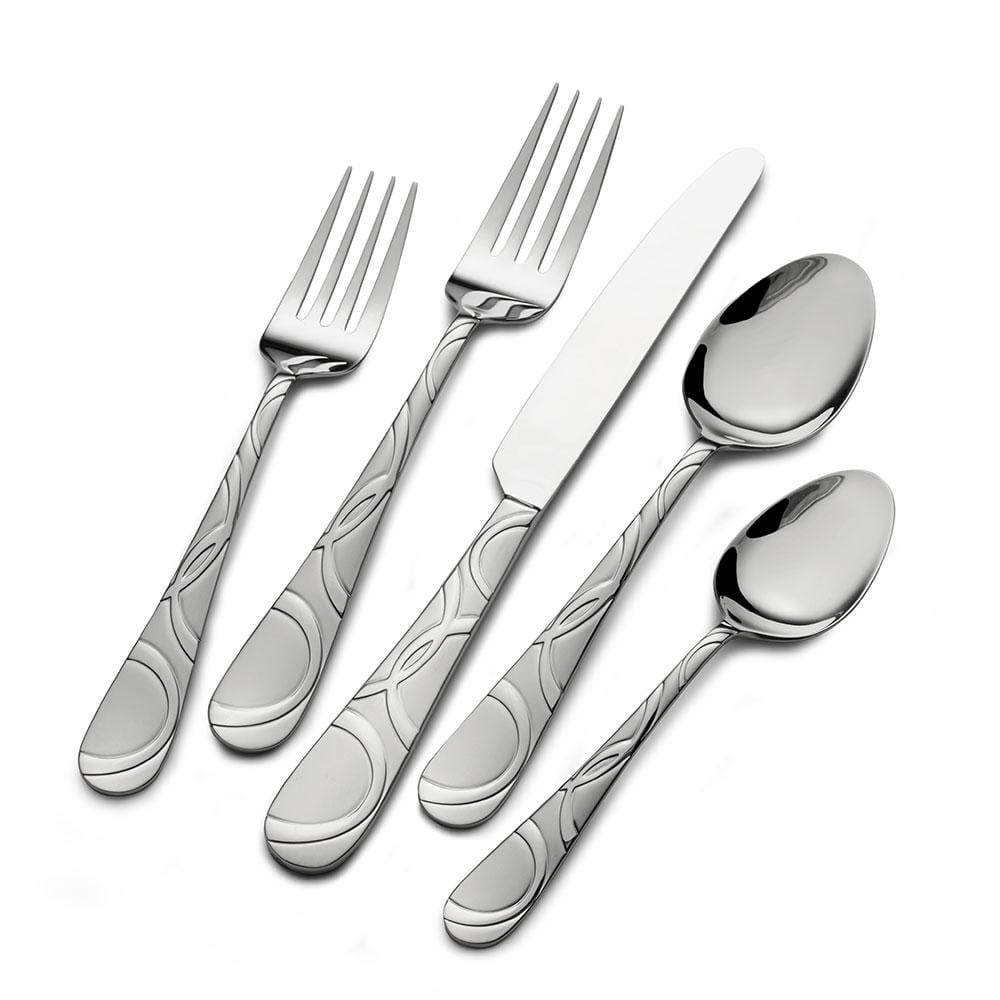 Garland Frost 53 Piece Flatware Set, Service For 8