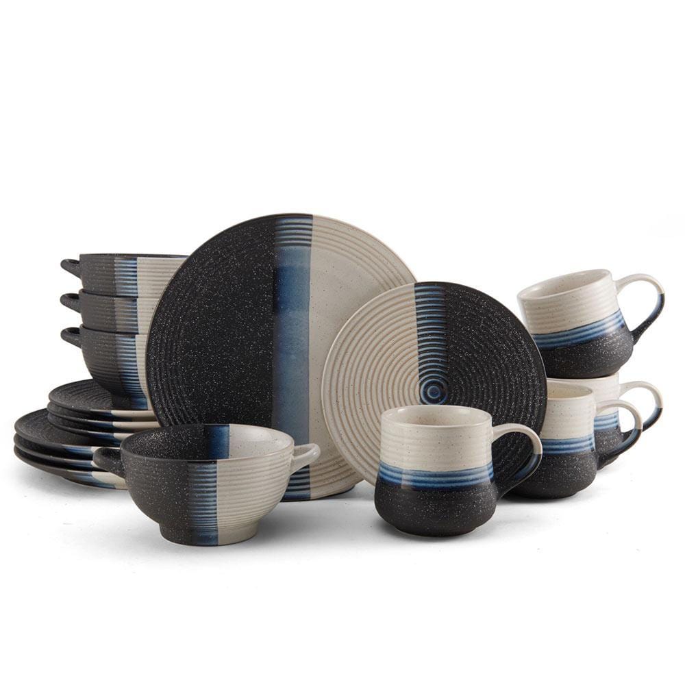 Jaxon 16 Piece Dinnerware Set, Service For 4