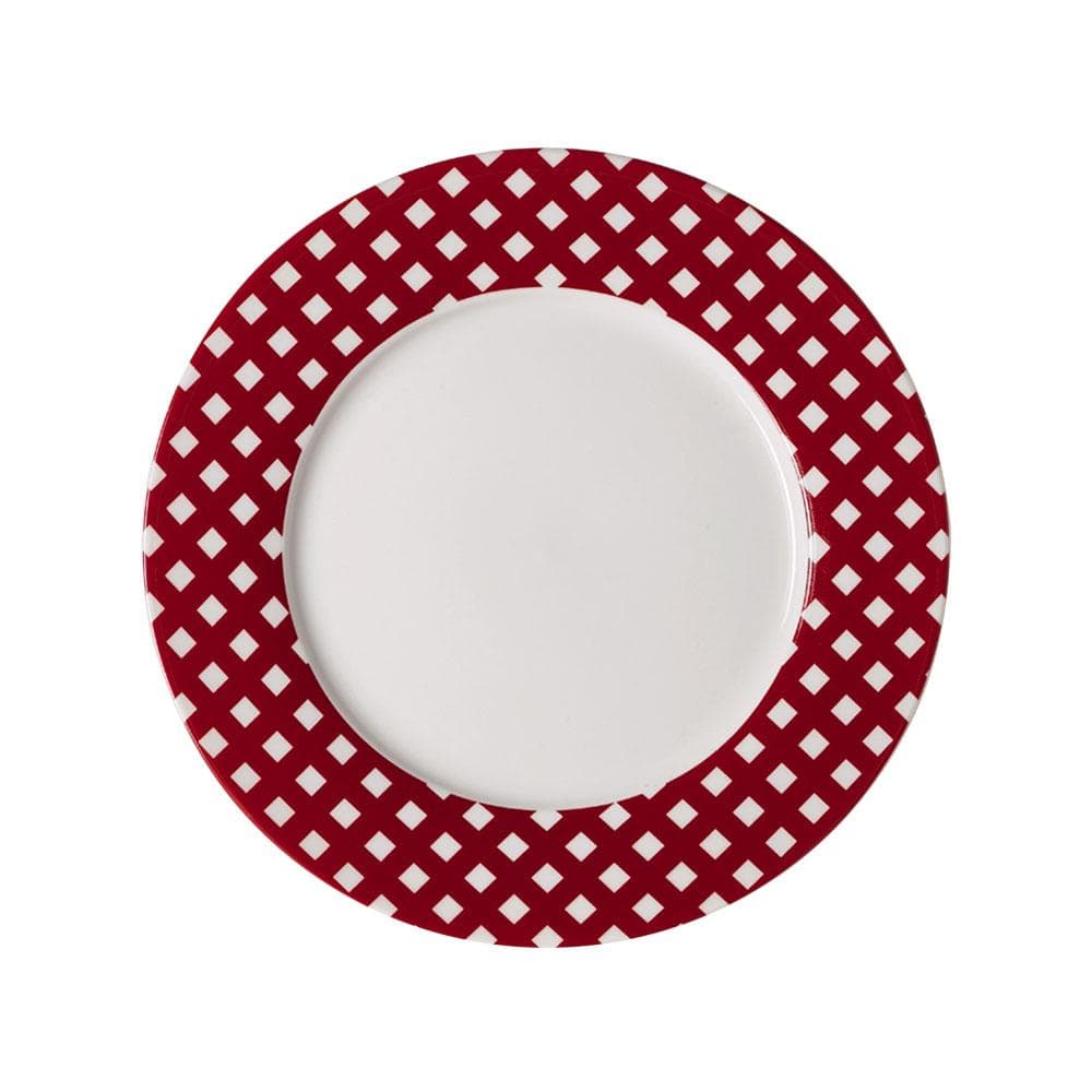 Kenna Red Salad Plate