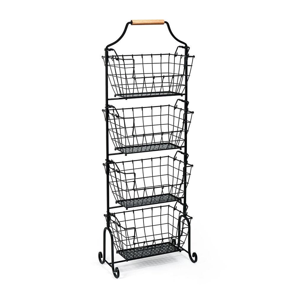 Laguna 4 Tier Adjustable Standing Storage Rack