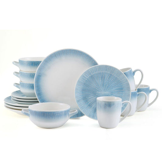 Logan 16 Piece Dinnerware Set, Service For 4