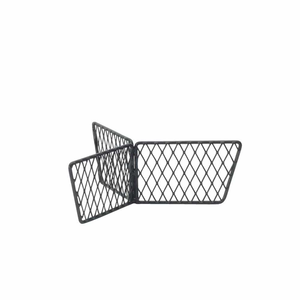 Loop And Lattice 2 Tier Basket With Divider