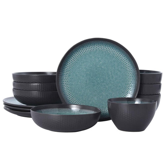 Maddox 12 Piece Dinnerware Set, Service For 4